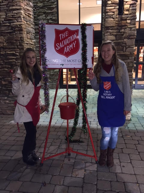 Salvation Army Bell Ringing at The Forum
